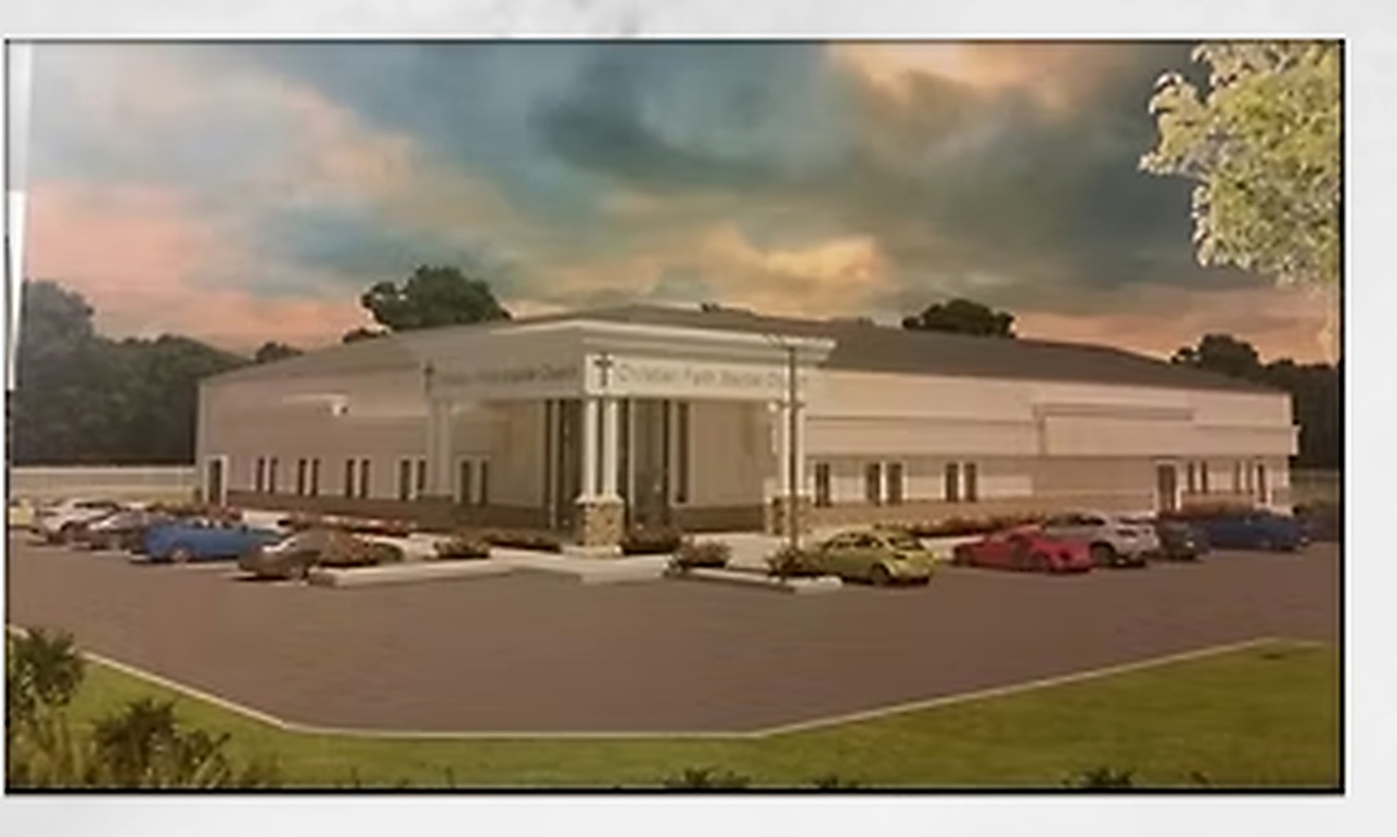 Christian Faith Baptist Church Nehemiah Project building rendering